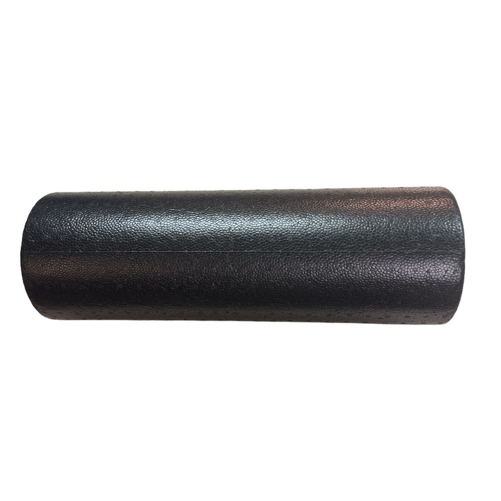 High-Density Round Foam Roller for Exercise, Massage, Muscle Recovery Black